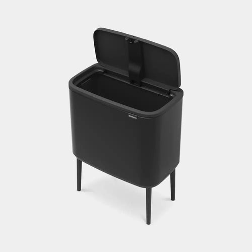 Brabantia Bo Touch Bin – 36 L waste bin matt black - Storage & Organisation