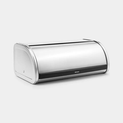 Brabantia Roll Top Bread Bin – regular matt steel - Kitchen & Dining