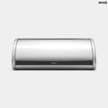 Brabantia Roll Top Bread Bin – regular matt steel - Kitchen & Dining
