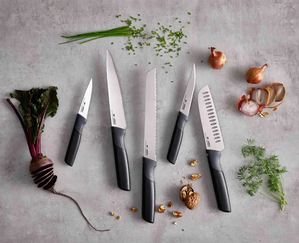 Joseph Joseph Elevate Knives Carousel – 5-piece multicolour knife set with rotating block - Kitchen & Dining