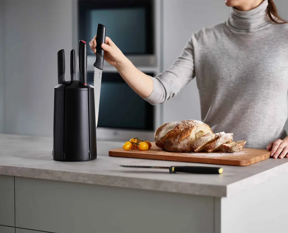 Joseph Joseph Elevate Knives Carousel – 5-piece multicolour knife set with rotating block - Kitchen & Dining