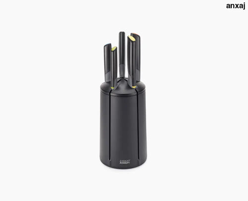 Joseph Joseph Elevate Knives Carousel – 5-piece multicolour knife set with rotating block - Kitchen & Dining