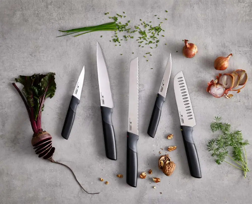 Joseph Joseph Elevate Knives Carousel – 5-piece multicolour knife set with rotating block - Kitchen & Dining