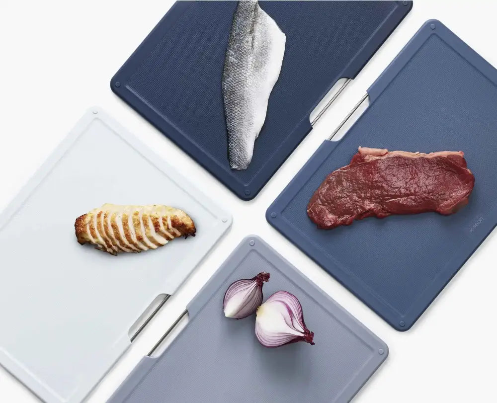 Joseph Joseph Folio Large – 4-piece chopping board set with storage case grey - Kitchen & Dining