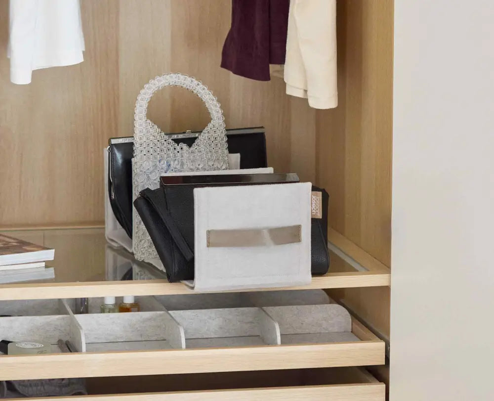Joseph Joseph Orderly Wardrobe Handbag Storage Organiser – Ecru - Home & Storage