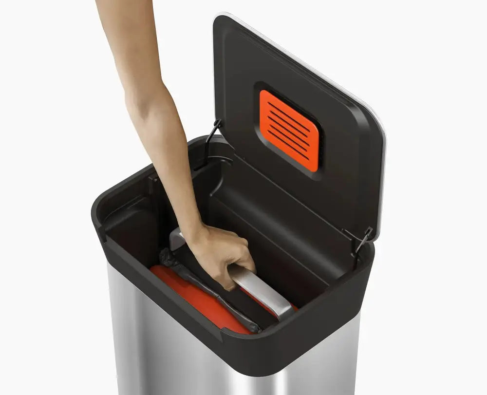 Joseph Joseph Titan 30L – stainless-steel trash compactor - Storage & Organisation