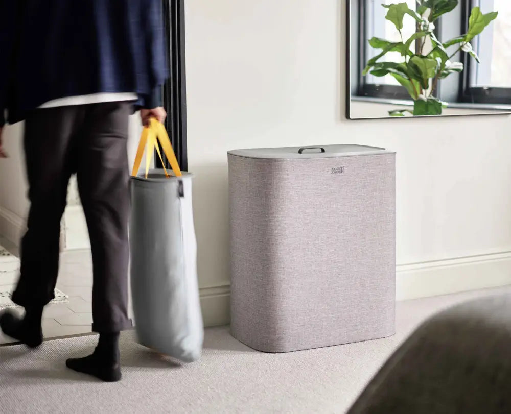 Joseph Joseph Tota Trio – 90 L laundry separation basket grey - Storage & Organisation