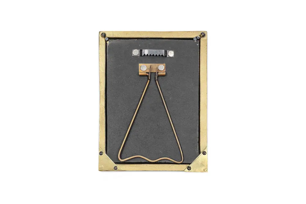 Nkuku Pambani Photo Frame – Antique Brass 5 x 7 in - Home Decor