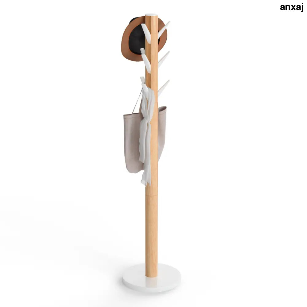 Umbra Flapper – freestanding coat rack white/natural - Storage & Organisation