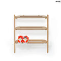 Wireworks Heel Bar – oak leaning shoe rack - Storage & Organisation